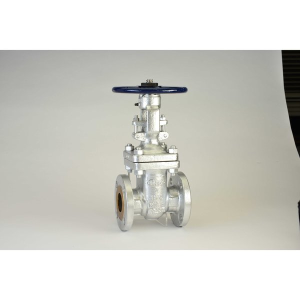 Chicago Valves And Controls 4", Cast Steel Class 150 Flanged Gate Valve 21411040
